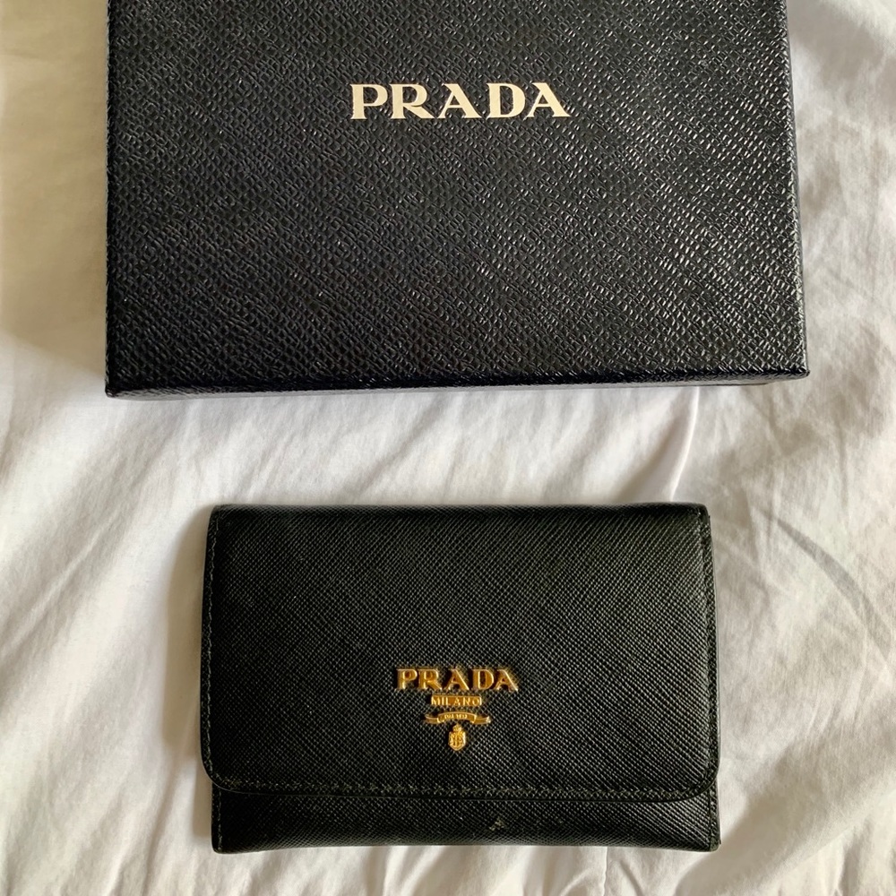 Authentic Prada wallet.